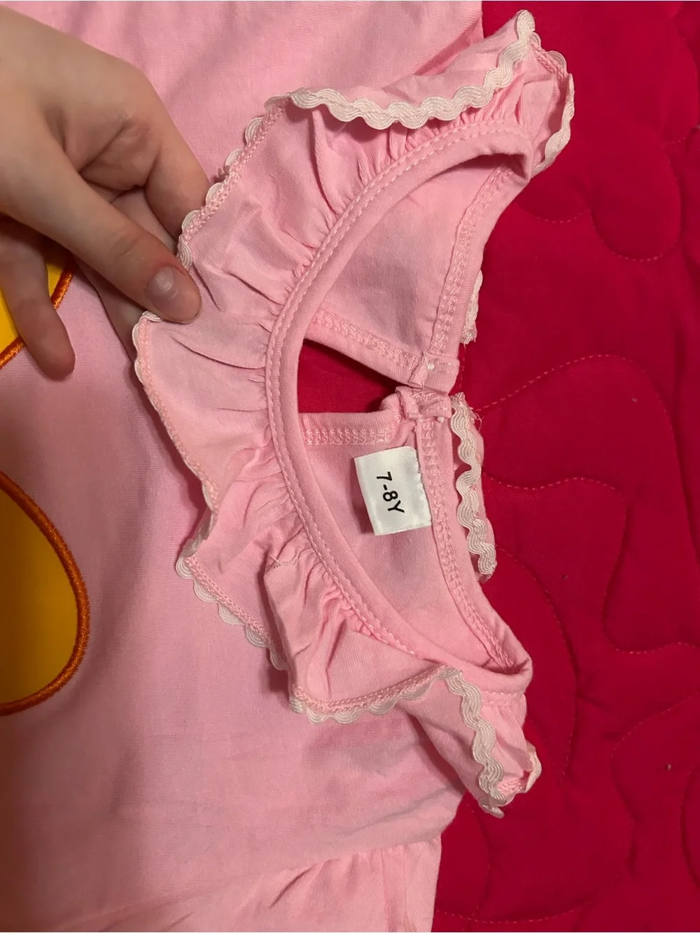KIDS PINK PENCIL BOW OUTFIT